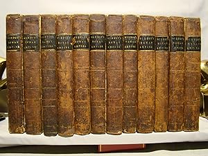 History of the Decline and Fall of the Roman Empire. 12 volumes 1802 old tree sheep.