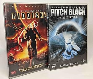 Les Chroniques de Riddick + Pitch Black --- 2 DVDS