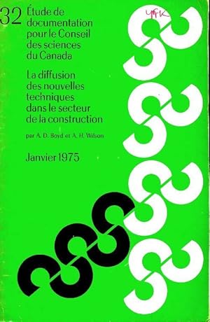 La diffusion de nouvelles techniques dans le secteur de la construction - Collectif