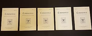 AA. VV. Rivista Conoscenza. Accademia di Studi Gnostici. 1993. n. 6/1992-1/1993-2-3/4-5-6 annata ...