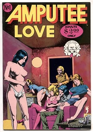Amputee Love #1 1975- rare underground comix VF