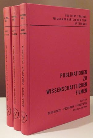 Publikationen zu wissenschaftlichen Filmen. Sektion Geschichte, Pädagogik, Publizistik. Schriftle...