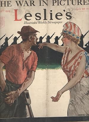 Leslies's Illustrated Weekly Newspaper The War in Pictures - January 12, 1918