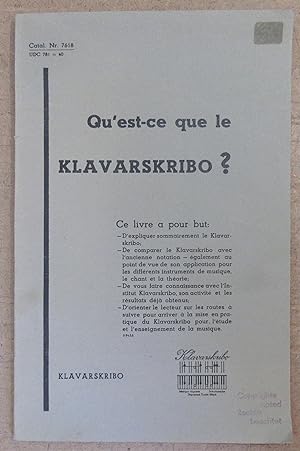 Qu'est-ce que le Klavarskribo ?