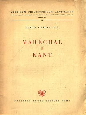Marechal e Kant
