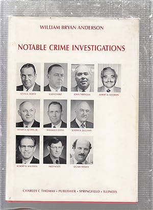 Notable Crime Investigations (inscribed by the author)