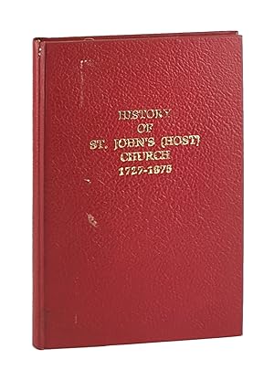History of St. John's (Host) Church, 1727-1975