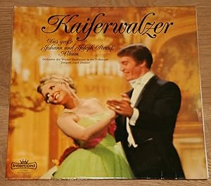 2 LPs: Kaiserwalzer. Das große Johann und Joseph Strauß Album. Orchester der Wiener Staatsoper in...