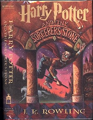 Harry Potter and the Sorcerer's Stone (EARLY BOOK CLUB EDITION IN RED BOARDS)