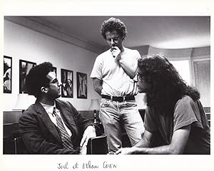 Barton Fink (Original photograph of John Turturro and the Coen brothers on the set of the 1991 film)