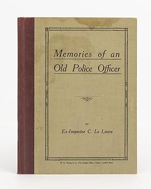Memories of an Old Police Officer