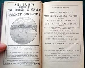 John Wisden's Cricketers' Almanack 1896