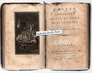 Fables Choisies, Mises en vers par La Fontaine ( 2 volumes bound as one)