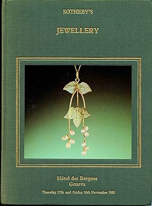 Jewellery Sothebys Geneva 17-18 Nov 1983
