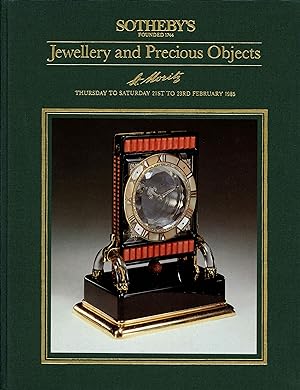 Jewellery and Precious Objects St. Moritz 21-23 Feb 1985 Sothebys