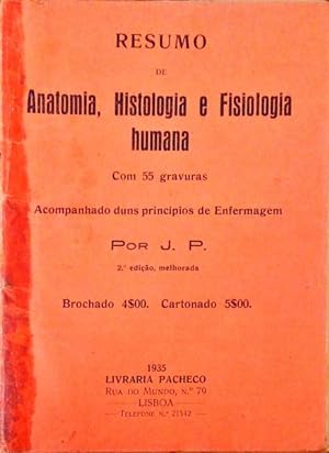 RESUMO DE ANATOMIA, HISTOLOGIA E FISIOLOGIA HUMANA.