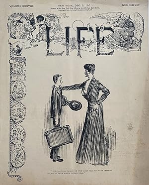 Life, New York, Dec. 5, 1901. Volume XXXVIII, Number 997