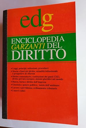 Enciclopedia Garzanti del diritto