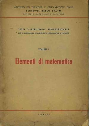 Elementi di matematica. Vol. 1