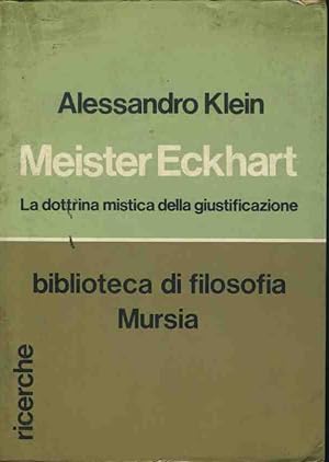 Meister Eckhart la dottrina mistica della giustificazione