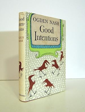 Maurice Sendak Dust-Jacket Art on Good Intentions by Ogden Nash Vintage Book Humorous Verse, Sati...