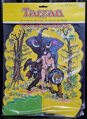 Vintage Tarzan Birthday Party Centerpiece