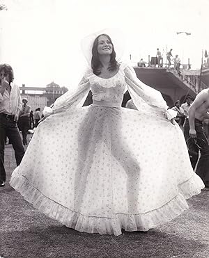 Original photograph of Linda Lovelace at Lord's cricket ground, June 20, 1974