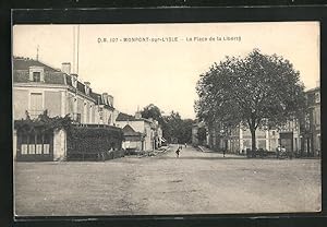 Carte postale Monpont-sur-l`Isle, La Place de la Liberté