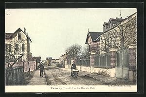 Carte postale Taverny, La Rue du Midi
