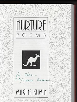 Nurture: Poems (SIGNED FIRST EDITION)