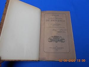 Résumé de l'Histoire de l'Etat et Comté Souverain de Provence