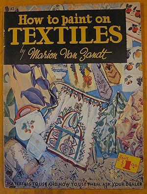 How to Paint on Textiles