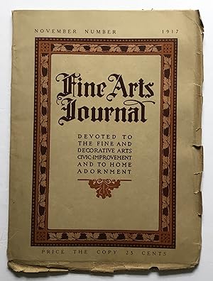 Fine Arts Journal. November 1917.
