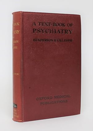 A Text-book of Psychiatry