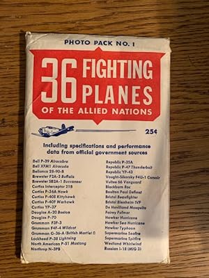 Thirty Six Fighting Planes of the Allied Nations Photo Pack No.1