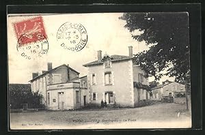 Carte postale Razac-sur-l`Isle, La Poste, vue de la rue am Postamt