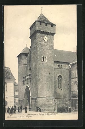 Carte postale Beaumont, L`Eglise