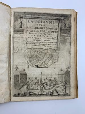 La Polinnia o vero cinquanta sonetti d'Alessandro Adimari fondati sopra sentenze di G. Corn. Tacito
