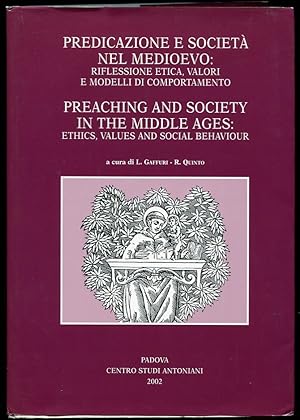 Predicazione E Società Nel Medioevo. Preaching and Society in the Middle Ages Riflessione Etica, ...
