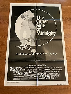 The Other Side of Midnight One Sheet 1977 Marie-France Pisier, John Beck
