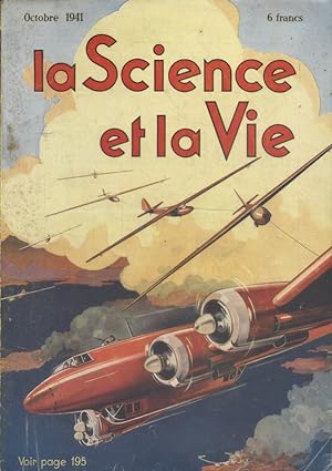 La science et la vie N° 290. Couverture en couleurs : Train de planeurs. Octobre 1941.