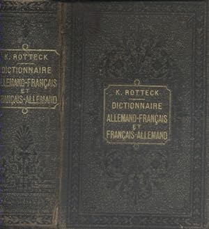 Nouveau dictionnaire allemand-français et français-allemand du langage littéraire, scientifique e...