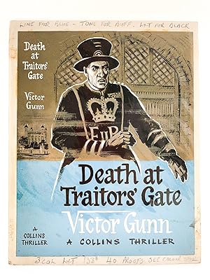 Death at Traitor's Gate ( Original Dustwrapper Artwork )