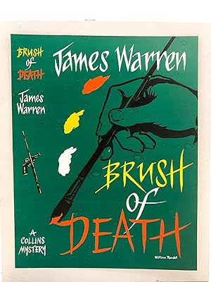 Brush of Death ( Original Dustwrapper Artwork )