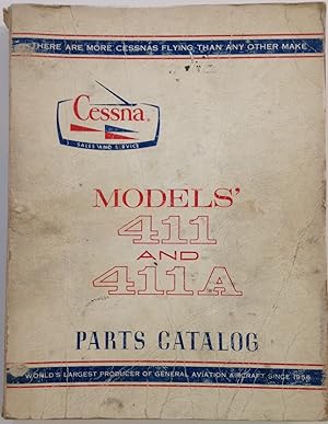 Cessna Models 411 and 411A Parts Catalog