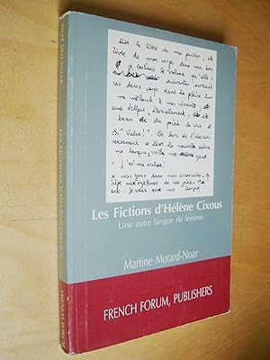 Les fictions d'Helene Cixous Une autre langue de femme