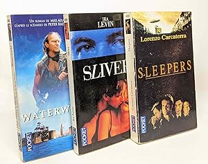 Waterworld + Sliver (Levin Ira) + Sleepers (Carcaterra Lorenzo) --- 3 livres