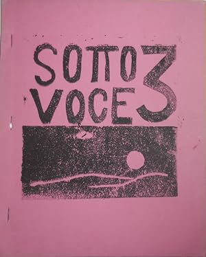 Sotto Voce 3 (Signed by Contributor Aram Saroyan)