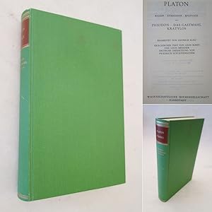 Platon. Werke in acht Bänden Griechisch und Deutsch, Dritter Band: Phaidon / Das Gastmahl / Kraty...
