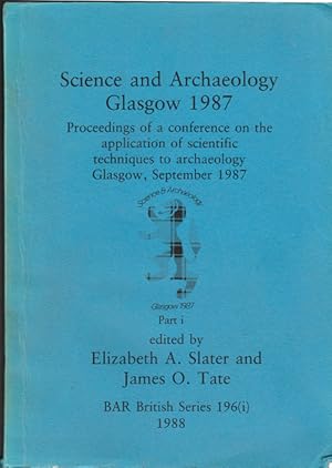 SCIENCE AND ARCHAEOLOGY GLASGOW 1987